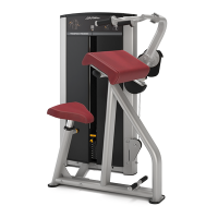 Life Fitness Axiom Series tricep extension 