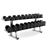 Hammer Strength Two-Tier Dumbbell Rack